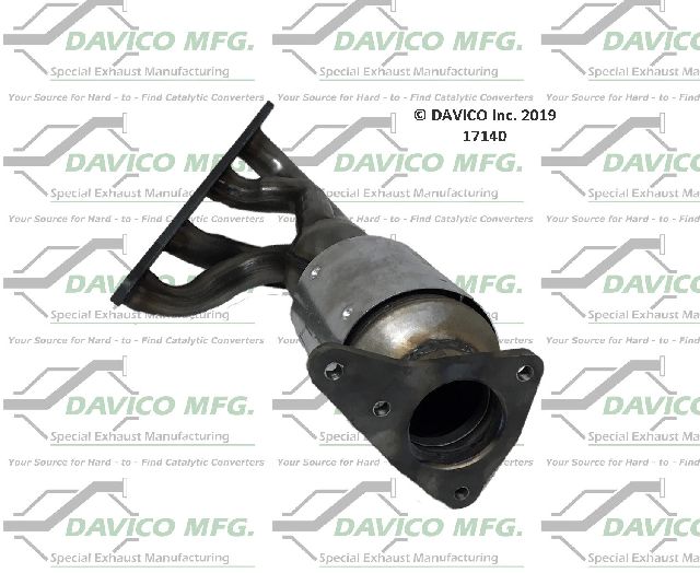 2005-2012 Nissan Frontier Catalytic Converter - Front (Davico Converters)