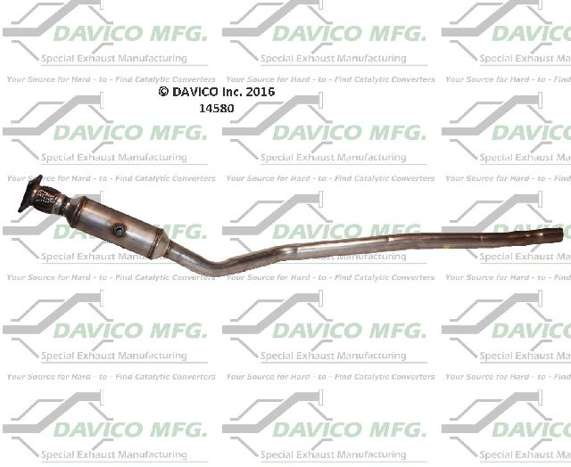 2001-2006 Dodge Caravan Catalytic Converter - Front (Davico Converters)