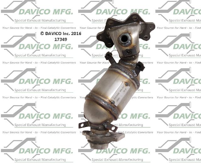 2006-2011 Honda Civic Catalytic Converter - Front (Davico Converters)