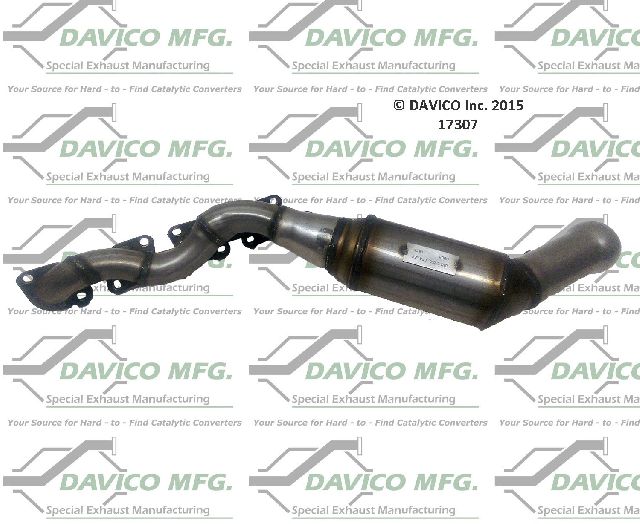 2006-2010 BMW X5 Catalytic Converter - Left (Davico Converters)
