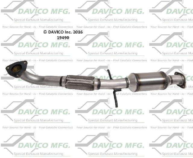 2014 Chevrolet Impala Catalytic Converter - Rear (Davico Converters)