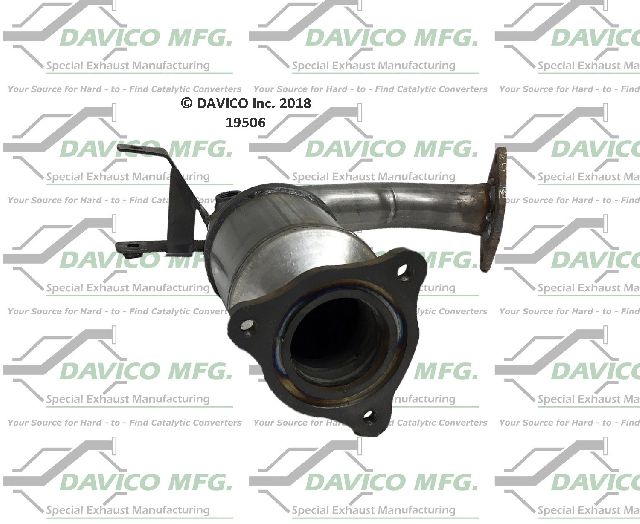 2008-2011 Chevrolet Malibu Catalytic Converter - Front (Davico Converters)