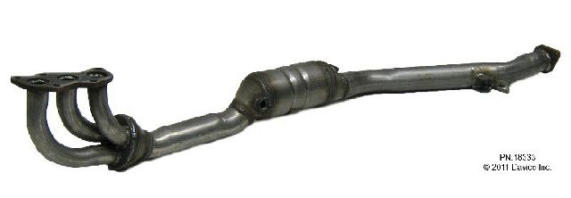 2005-2009 Subaru Outback Catalytic Converter - Right (Davico Converters)