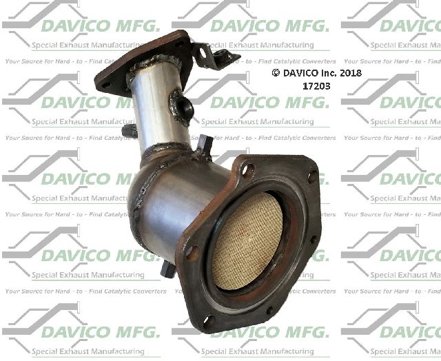 2013 INFINITI JX35 Catalytic Converter - Front Left (Davico Converters)