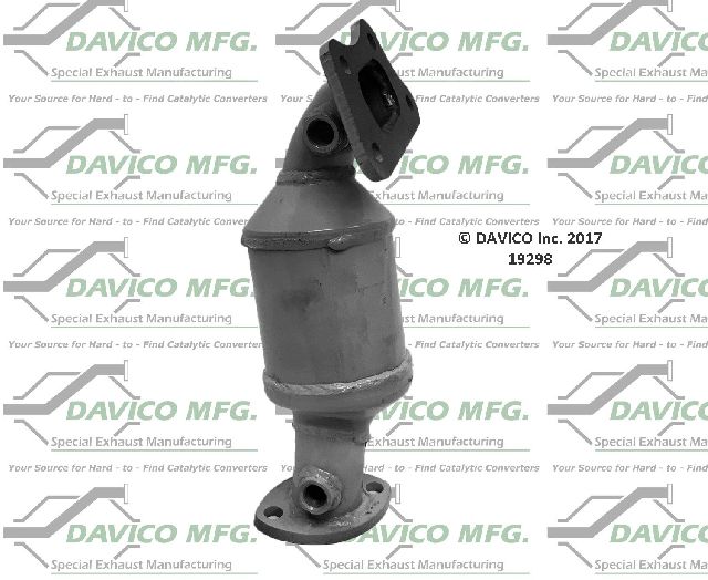2010-2017 Chevrolet Equinox Catalytic Converter - Front Right (Davico Converters)