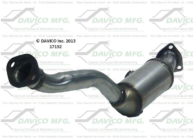 2007-2008 Honda Fit Catalytic Converter - Center (Davico Converters)
