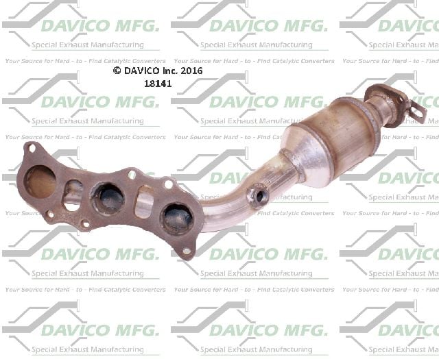 2003-2009 Toyota 4Runner Catalytic Converter - Front Left (Davico Converters)