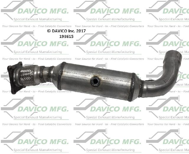 2008-2010 Dodge Grand Caravan Catalytic Converter - Rear (Davico Converters)