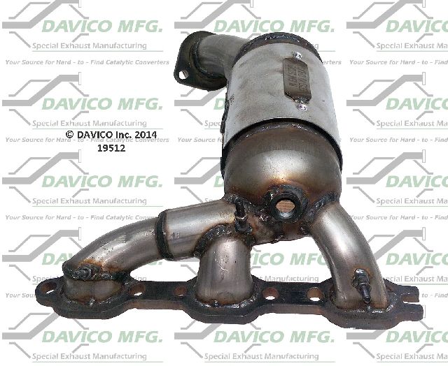2008-2010 Dodge Avenger Catalytic Converter - Left (Davico Converters)