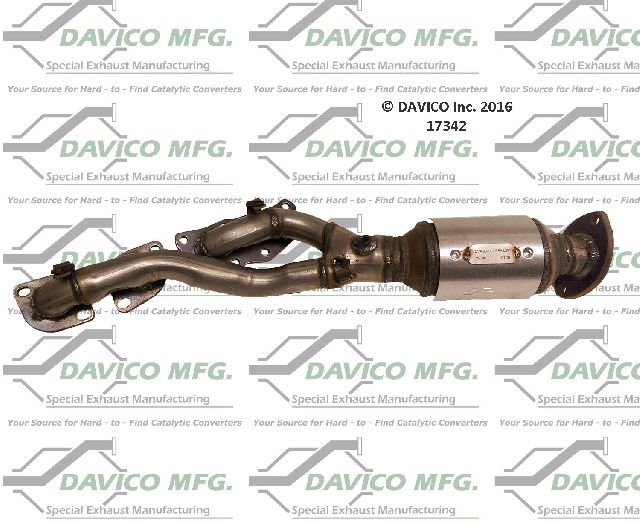 2007-2017 Lexus LS460 Catalytic Converter - Left (Davico Converters)