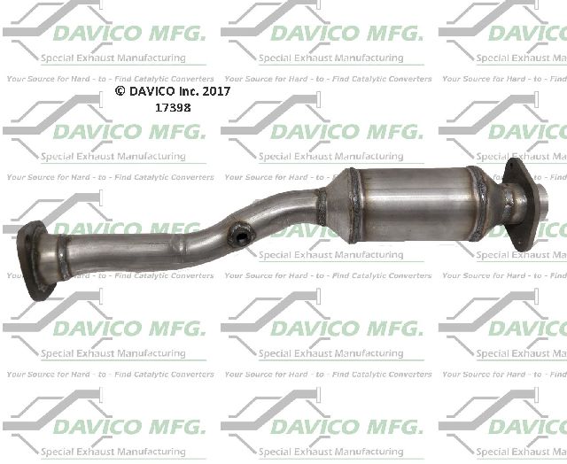 2009-2012 Nissan Sentra Catalytic Converter - Rear (Davico Converters)