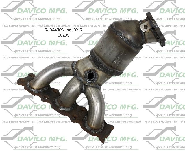 2007-2012 Volvo XC90 Catalytic Converter - Right (Davico Converters)
