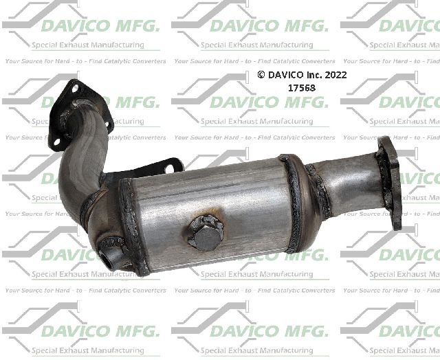 2010-2017 Audi S5 Catalytic Converter - Front Right (Davico Converters)
