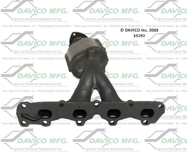 2008-2010 Chevrolet Malibu Catalytic Converter - Front (Davico Converters)