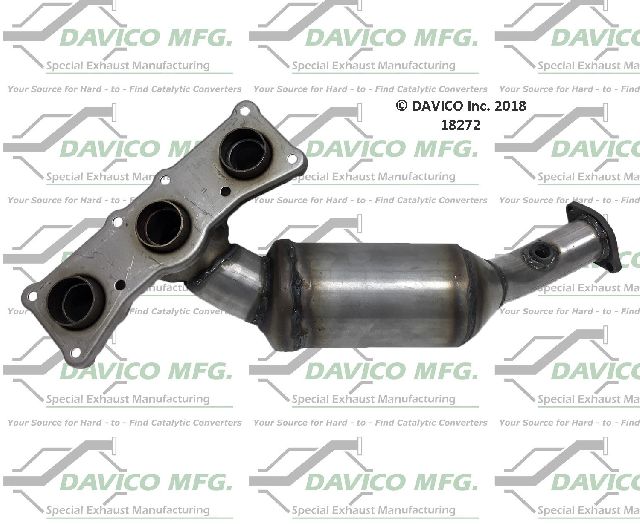 2008-2010 BMW 528i Catalytic Converter - Rear (Davico Converters)