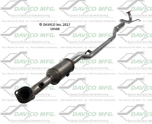 2011-2012 Mitsubishi Outlander Sport Catalytic Converter - Center (Davico Converters)
