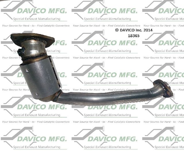 2007-2009 Suzuki SX4 Catalytic Converter - Front (Davico Converters)