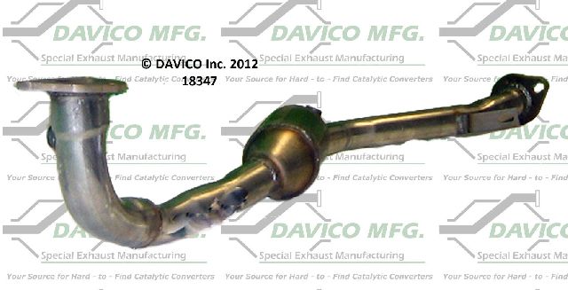 2004-2005 Subaru Outback Catalytic Converter - Front Right (Davico Converters)