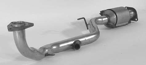 1990-1996 Nissan 300ZX Catalytic Converter - Left (Davico Converters)