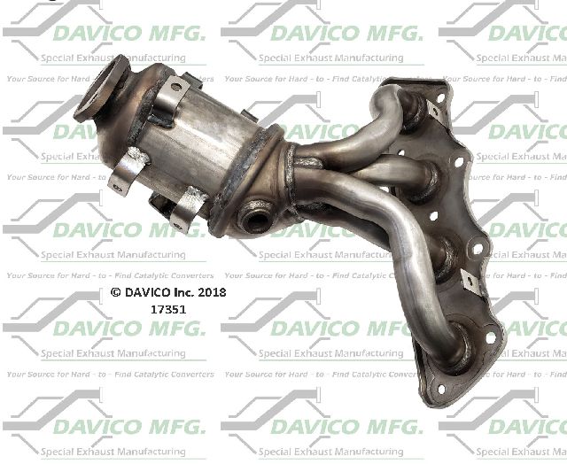 2012-2017 Hyundai Veloster Catalytic Converter - Front (Davico Converters)