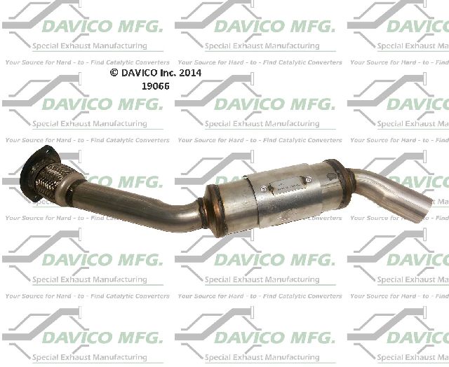 2000-2007 Ford Taurus Catalytic Converter - Rear (Davico Converters)
