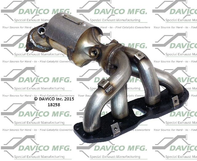 2007-2012 Nissan Altima Catalytic Converter - Front (Davico Converters)