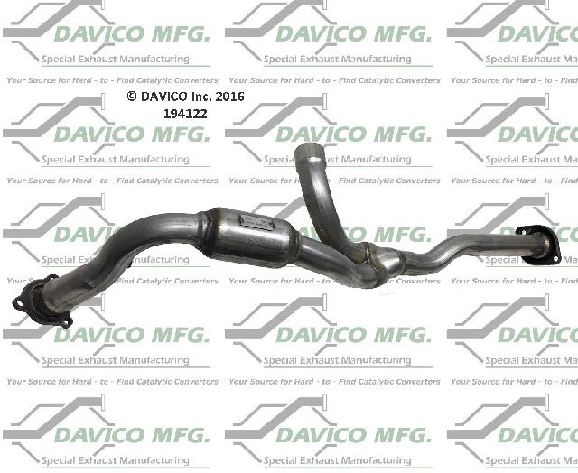 2004 Buick Rainier Catalytic Converter - Right Center (Davico Converters)