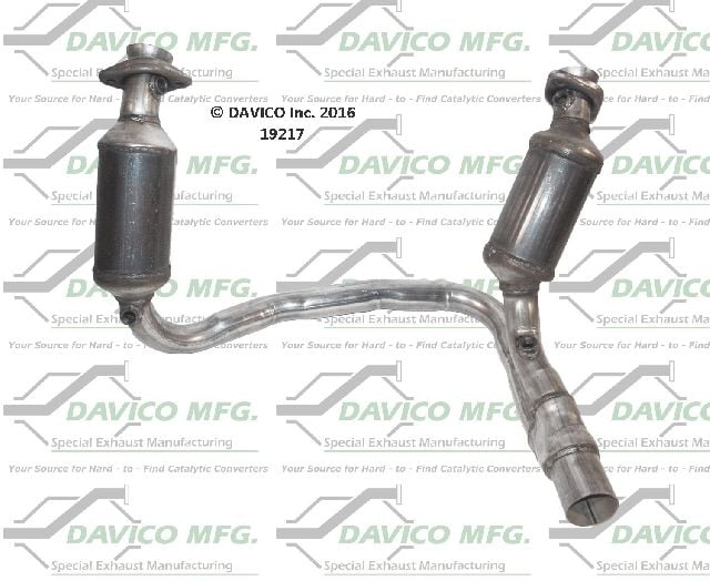 2004-2010 Dodge Dakota Catalytic Converter - Front (Davico Converters)