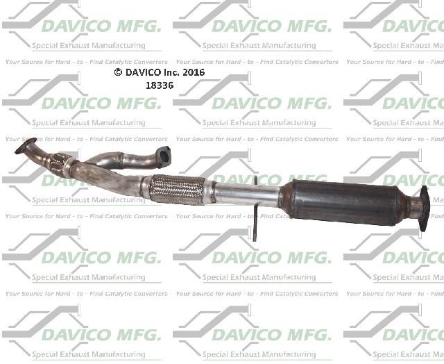 2002-2005 Kia Optima Catalytic Converter - Rear (Davico Converters)