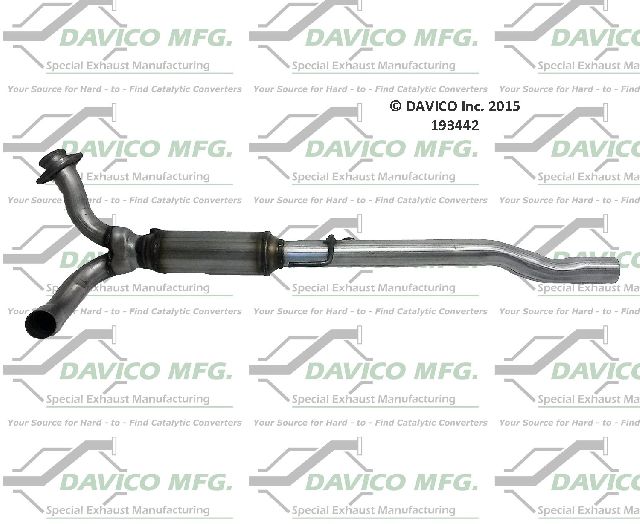 2002-2003 Dodge Ram 1500 Catalytic Converter - Front Right (Davico Converters)