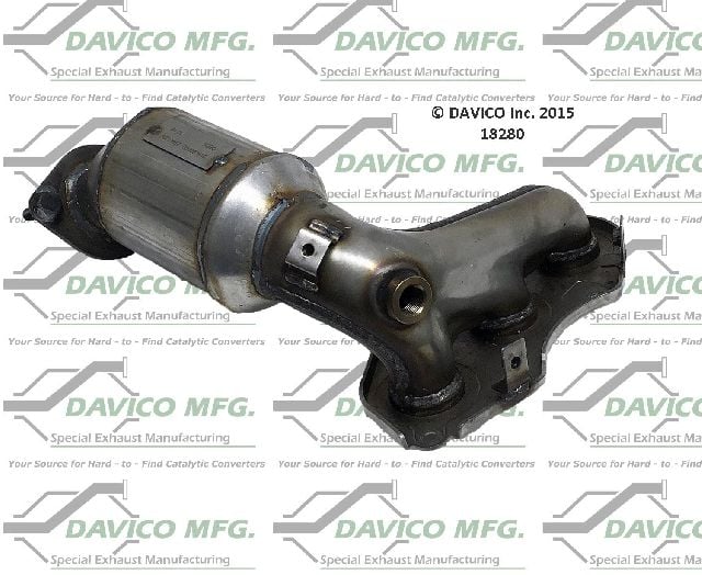 2007-2016 Toyota Sienna Catalytic Converter - Front Left (Davico Converters)