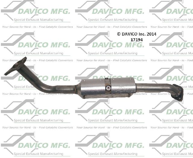 2006-2007 Toyota Land Cruiser Catalytic Converter - Left or Right (Davico Converters)