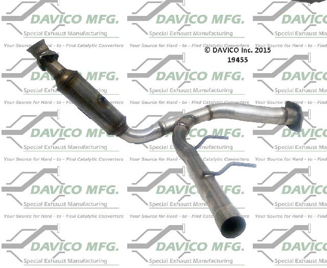 2011-2014 Ford F-150 Catalytic Converter - Right (Davico Converters)