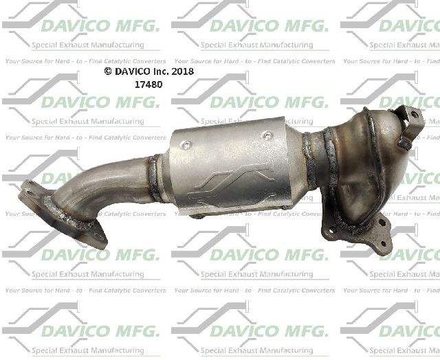 2015-2017 Honda CR-V Catalytic Converter - Front (Davico Converters)