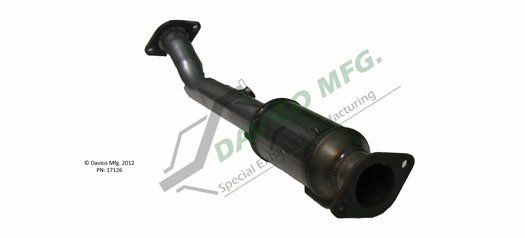 2004-2010 INFINITI QX56 Catalytic Converter - Rear Left (Davico Converters)