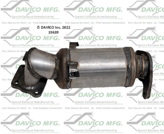 2016-2018 Chevrolet Spark Catalytic Converter - Front (Davico Converters)