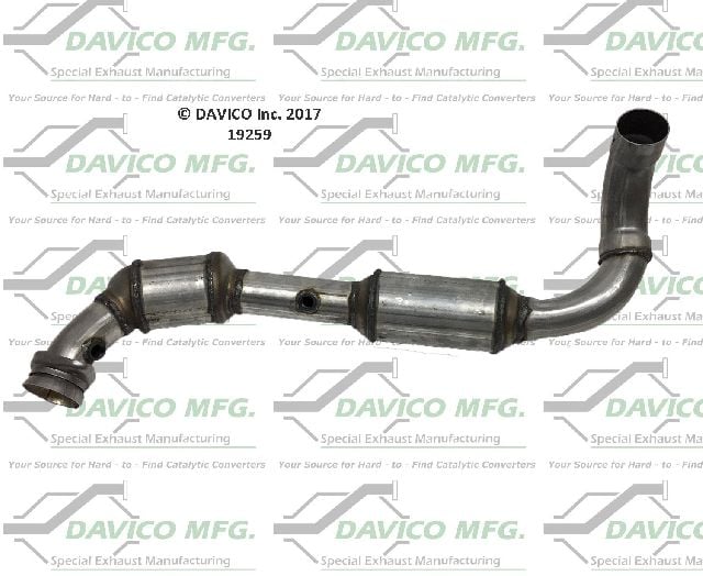 2006-2008 Lincoln Mark LT Catalytic Converter - Left (Davico Converters)