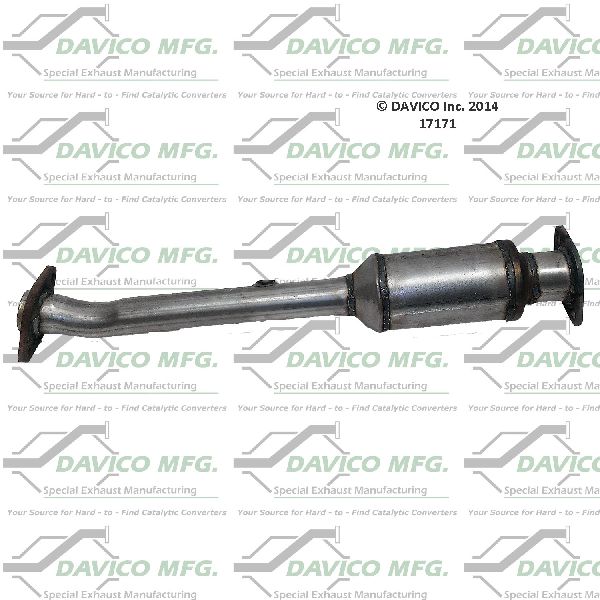 2009-2012 Suzuki Equator Catalytic Converter - Rear Left (Davico Converters)