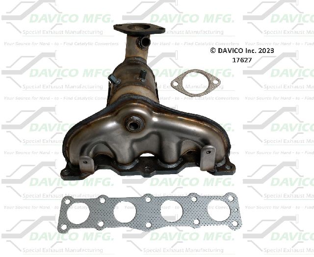 2014-2015 Kia Sorento Catalytic Converter - Front (Davico Converters)