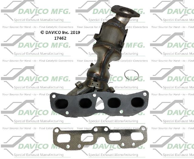 2013-2018 Nissan Altima Catalytic Converter - Front (Davico Converters)