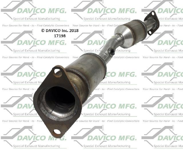 2007-2012 Nissan Sentra Catalytic Converter - Rear (Davico Converters)