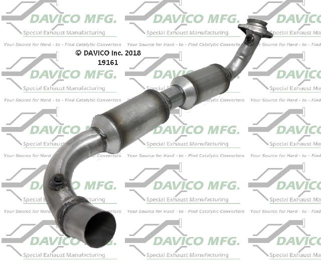 2003-2004 Ford E-150 Catalytic Converter - Front Left (Davico Converters)