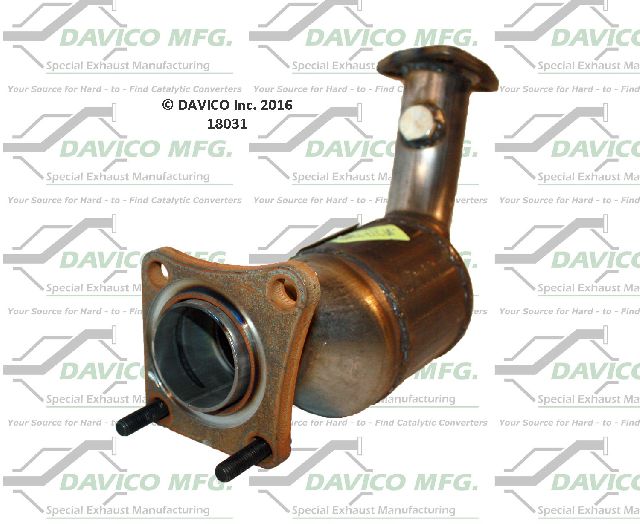 2003-2007 Nissan Murano Catalytic Converter - Front Right (Davico Converters)