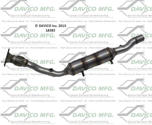 2003-2005 Volkswagen Beetle Catalytic Converter - Front (Davico Converters)