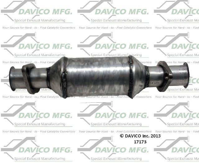 2005-2008 Hyundai Tucson Catalytic Converter - Rear (Davico Converters)
