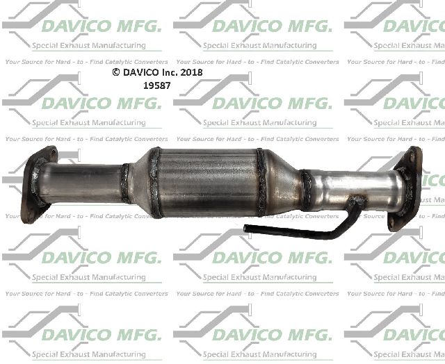 2009-2015 Chevrolet Traverse Catalytic Converter - Rear (Davico Converters)