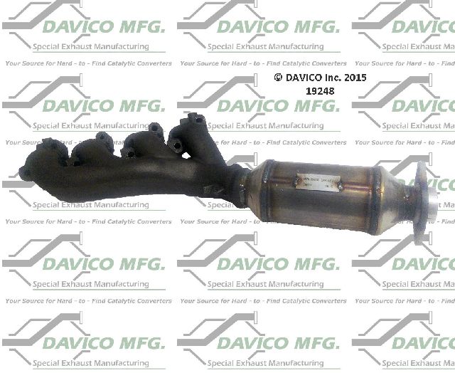 2004-2009 Cadillac SRX Catalytic Converter - Front Left (Davico Converters)