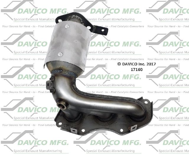 2007-2017 Lexus ES350 Catalytic Converter - Front Left (Davico Converters)