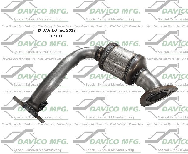 2008-2009 Chevrolet Equinox Catalytic Converter - Rear (Davico Converters)