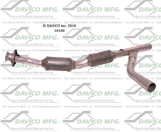 2004-2007 Ford E-150 Catalytic Converter - Right (Davico Converters)